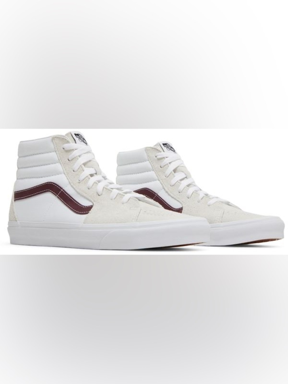 #40 Vans SK8 High-Top suede/canvas Sneakers Port Royale